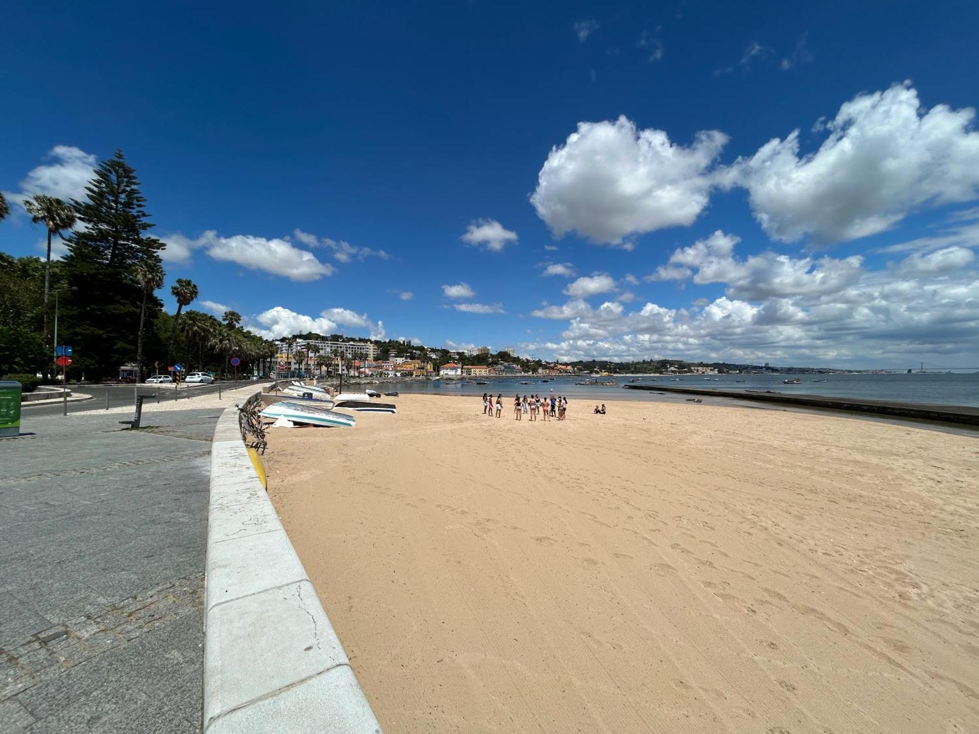 Seaside Comfort Beach And City Appartement Paço de Arcos Buitenkant foto